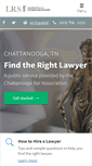 Mobile Screenshot of chattanoogalaw.org